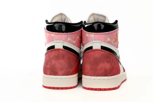 MaikeSneakers Across OG Spider-Man High the DV1748-601 Jordan 1 Spider-Verse 0406